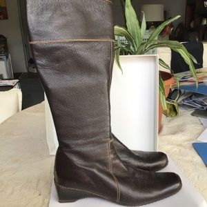 Made on Majorca  Designer Mascaro Brown Leather Boots size 8.5